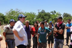 VISITA AS ALDEIAS INDÍGENAS DO BREJO, BARREIRO PRETO E SUMARÉ,  DO POVO XACRIABÁ EM SÃO JOÃO DAS MISSÕES
